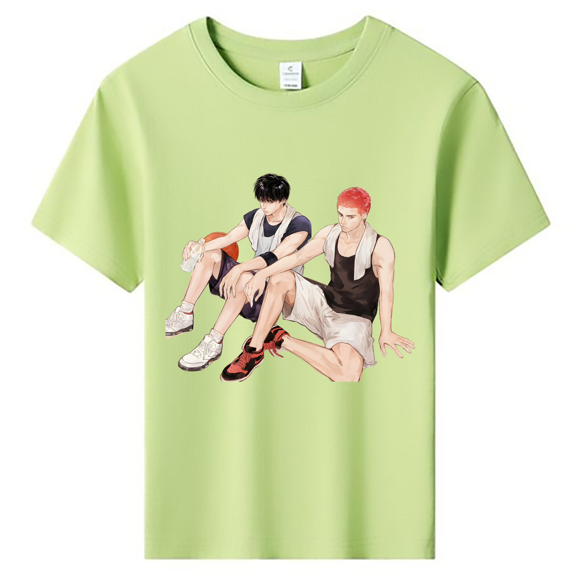 （画像用） SLAM DUNK／スラムダンク 綿100％キッズTシャツ（フロントプリント）